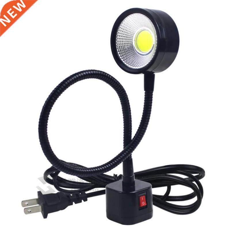 LED Work Light Magnetic Base Flexible Gooseneck Lamp 220V 5W