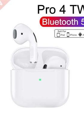TWS Pro 4 Wireless Earphones Bluetooth-compatible 5.0 Headph