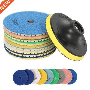 Piece and Inch Pad Polishing Set Wet Color Dry