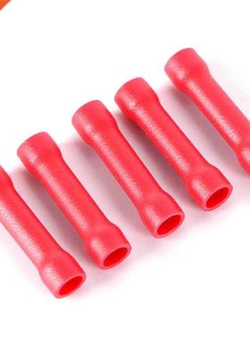 100pcs/pack Red PVC Connectors Female Cold Junction Terminal
