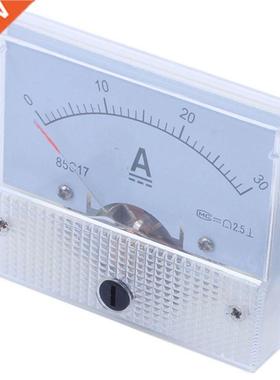 DC 0-30A Analog Amp Meter Ammeter Current Panel + 30A 75mV S