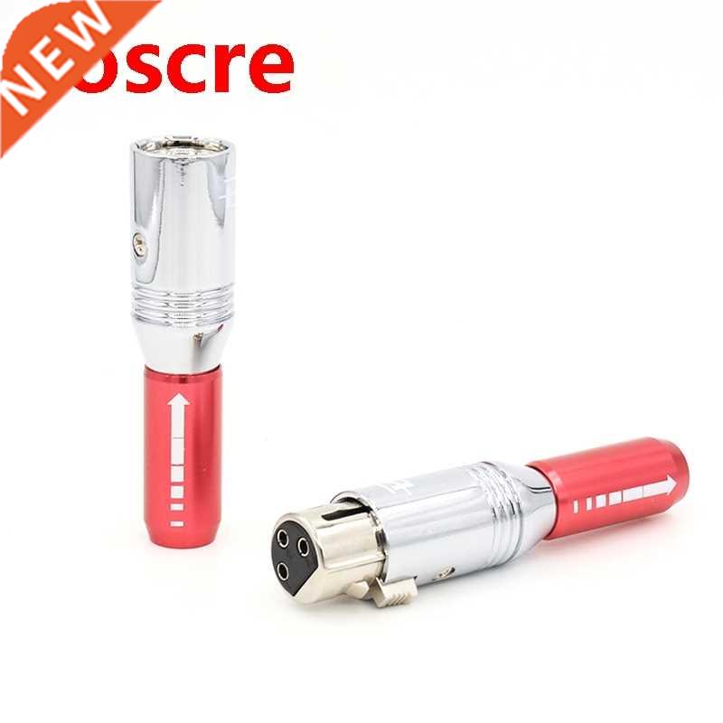 4pieces Pailiccs XLR Plugs Rhodium Plated Interconnect XLR