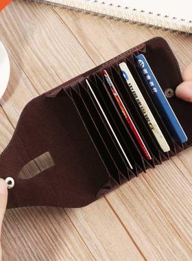 10 Cd Slots Mini Cd Wallet Holder For Mens Womens Multi