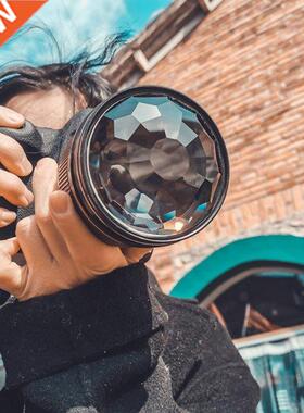 Colorful Prism 77mm Filter Kaleidoscope Prism Variable Numbe