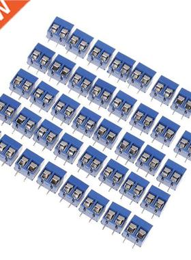10Pcs 2-Pin Pitch Screw Terminal Block Connector 5.08mm Pane