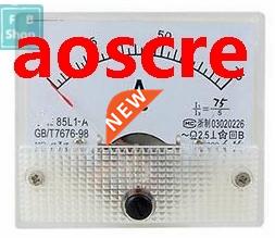 85L1 75A AC Panel Meter Analog Panel Ammeter Dial Current Ga