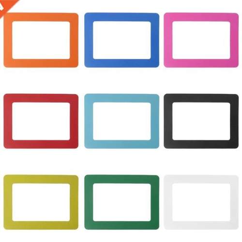 DIY Colorful Magnetic Picture Frames Fridge Refrigerator Mag