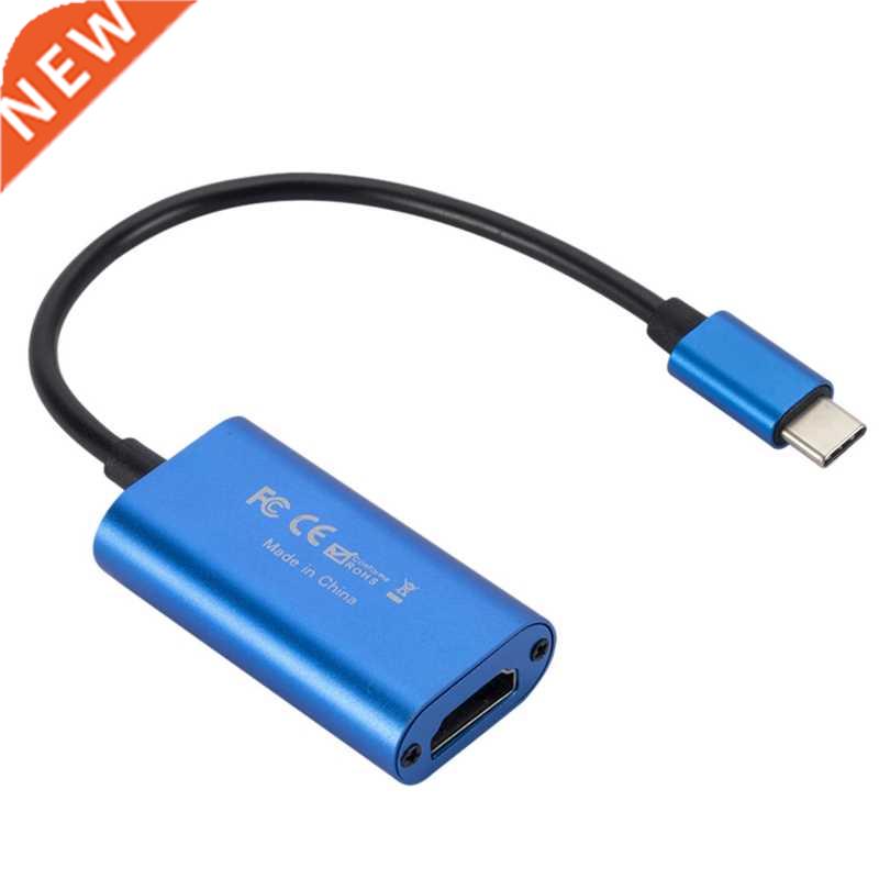 Type-C Video Capture Card HDMI-Compatible to Type-C Game Liv