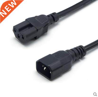 IEC 320 C14 To C15 PDU UPS Male To Female Power Cord Extens