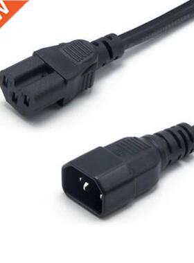 IEC 320 C14 To C15 PDU UPS Male To Female Power Cord Extens