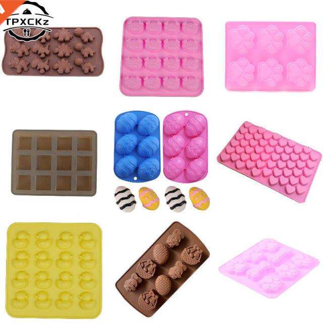 1pc Chocolate Molds Slcone Food Grade Non-stck Cake Bakn