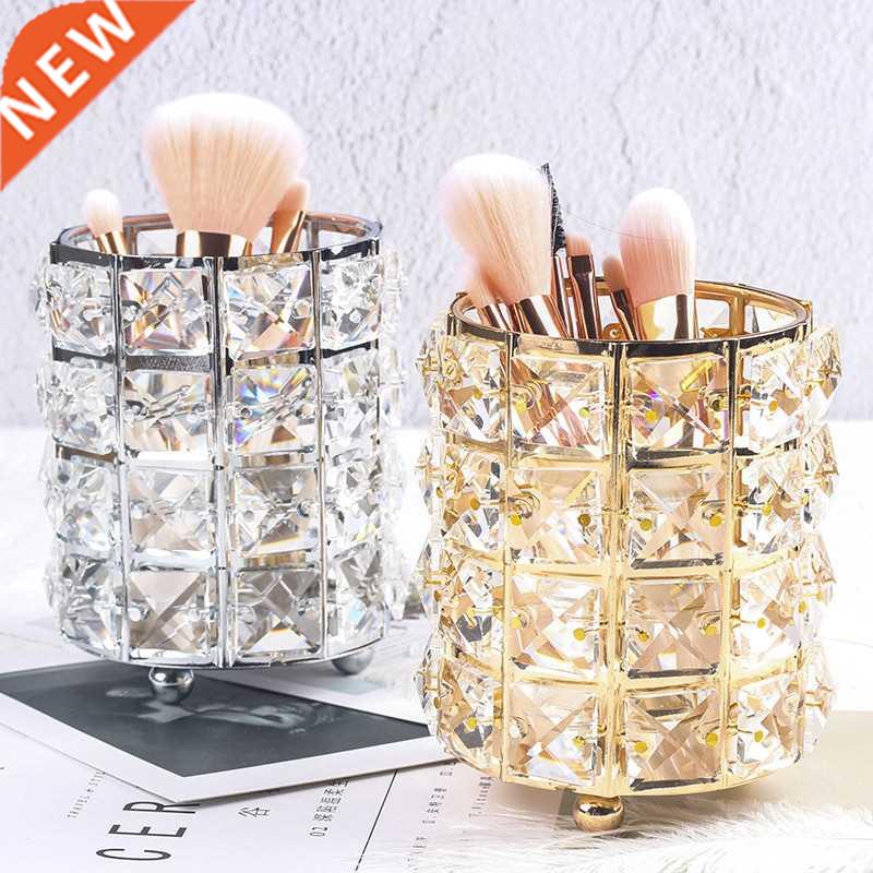 Europe Metal Makeup Brush Storage Tube Eyebrow Pencil Makeup