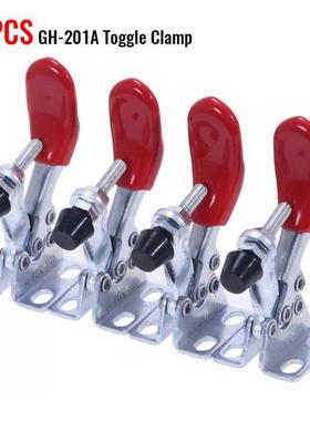 4Pcs Heavy Duty Woodworking Clamps 27KG GH201A Horizontal Ve