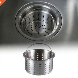 Basket Easy Plug Sink Waste Drain Basin Kitchen Clean