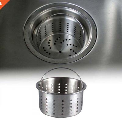 Kitchen Sink Drain Basket Easy Clean Sink Basin Waste Plug 1