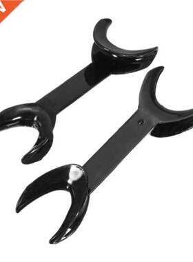 2pcs Black Double head Lip Retractor Dental Intraoral Lip Ch