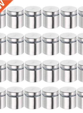 24 PCS Standoffs Screws 1 X 1 Inch Stainless Steel Sign Stan