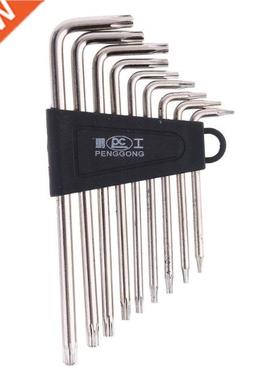 9 Pcs Hex Key Wrench Sets Torx L Shape Repair Tool Screwdriv