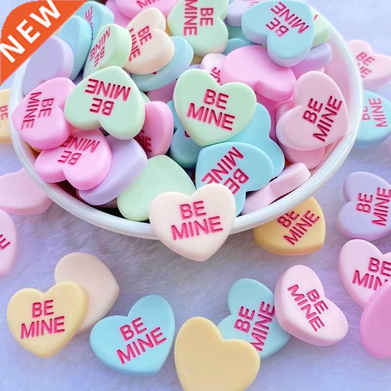 20Pcs Cute New Mixed Heart Flatback Cabochon Scrapbook Kawai