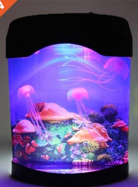 Jellyfish ank Marine World Swimng Mood Light LED Colorful Aq