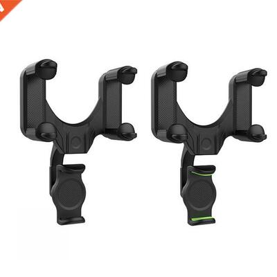 Car Phone Holder 360 Degree Rotatable Auto Rearview Mirror S