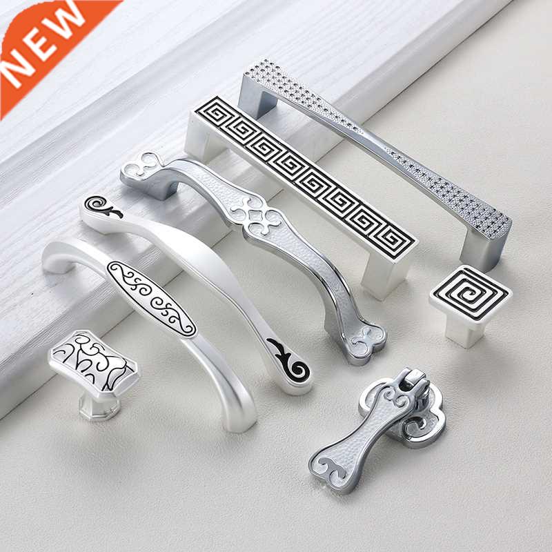 Chinese Gold Silver Cabinet Handles Kitchen Handle Luxury Dr