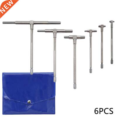 Telescoping Gauge Set 6pcs 8-150mm Internal Gauge Hole Gauge
