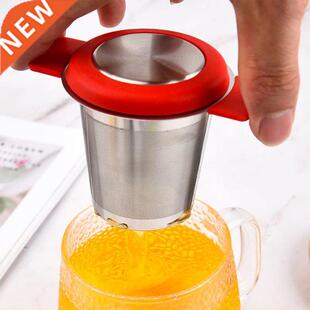 Stainless Steel Tea Strainer Mesh Filter Sifter Reusable Col