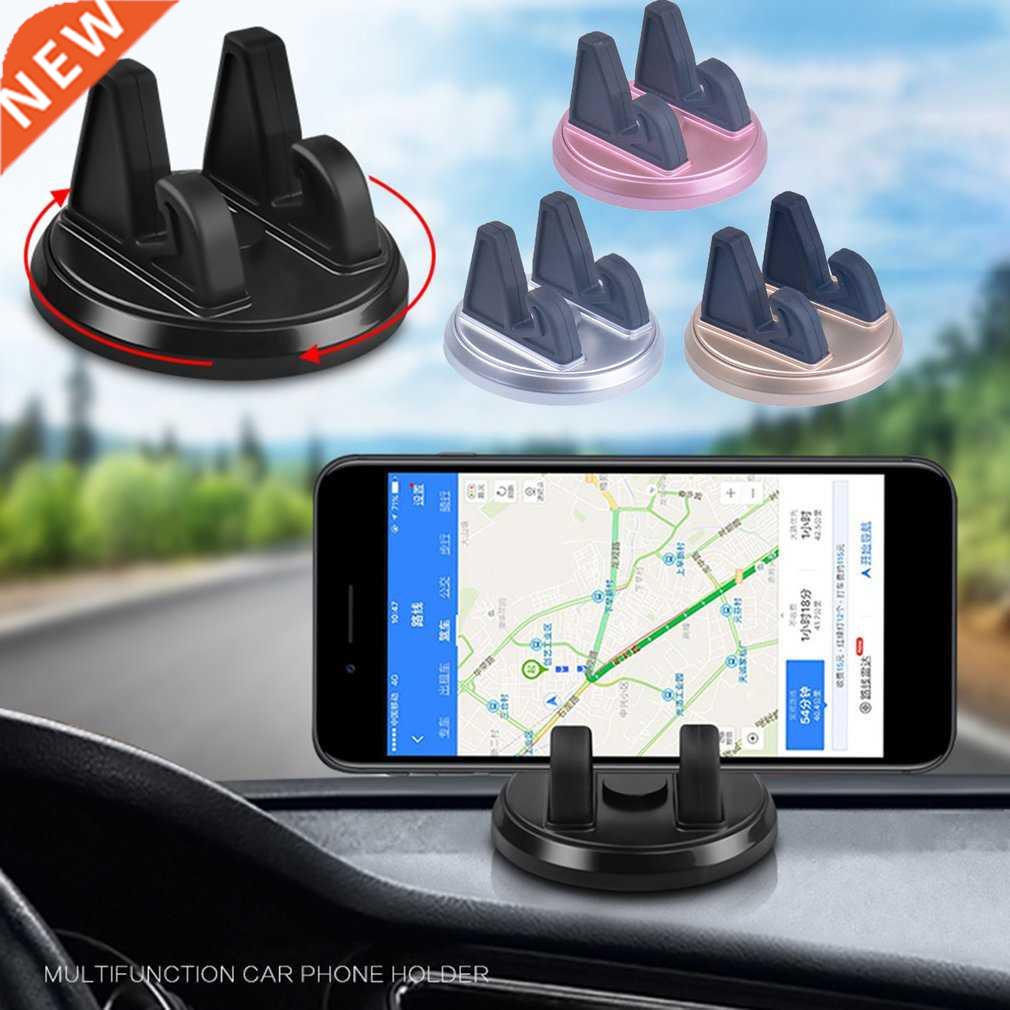 60 Degree Car Phone Holder Soft Silicone Anti Slip Mat Mobi