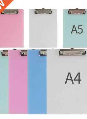 Transparent A4 A5 File Folder Document Clip Writing Board Me