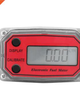 Digital Turbine Flow Meter Flowmeter Gauge Diesel Fuel Flow