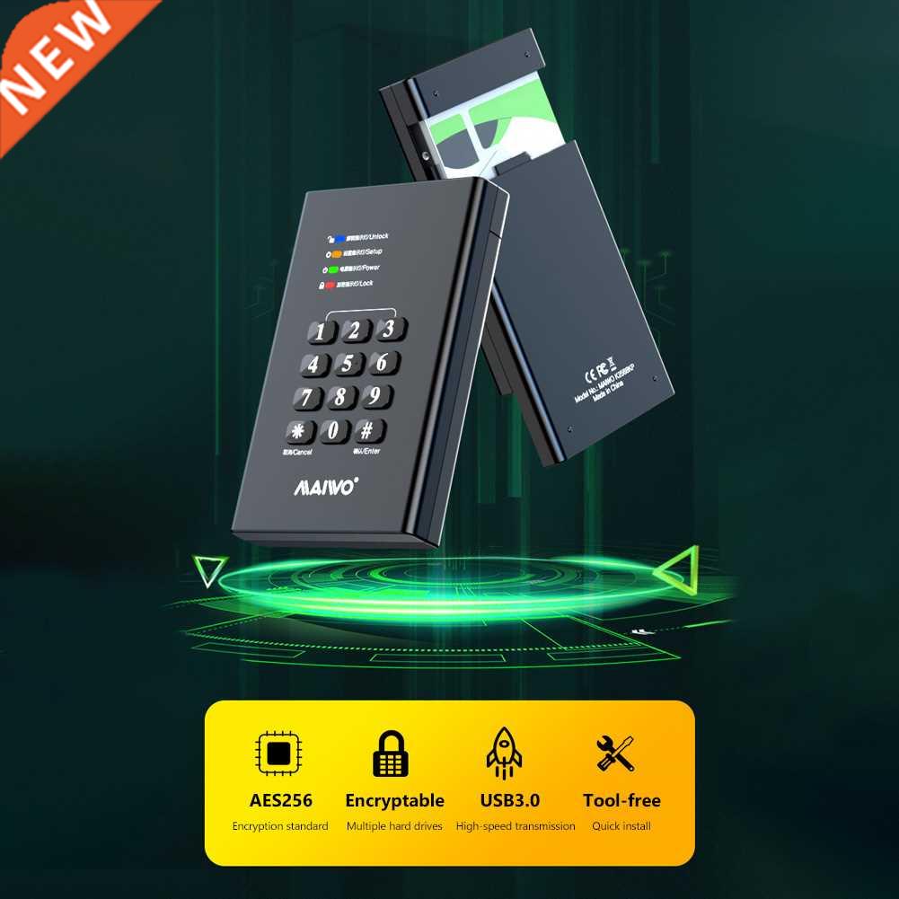 MAIWO K2568KPA HDD SSD Case 2.5 inch SATA III II to USB 3.0
