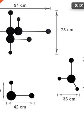 Postmodern wall lamp simple led living room wall lighting be