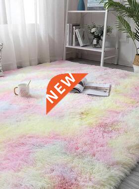 *Colorful Carpets Living Room Soft Fluffy Rug Bedroom Sofa