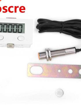 Magnetic Induction Digital Counter Metal Sensor 5-Digits LCD