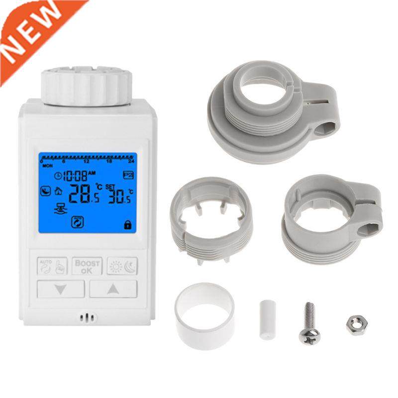 Programmable Thermostat Timer TRV Radiator Valve Actuator Te
