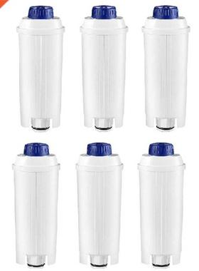 6PCS Coffee Machine Filter 适用于 Delonghi Coffee Machine Fi