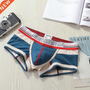 New Mens Underwear Boxer Men Cotton Boxers Hombre Print Cuec