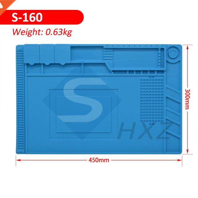 Heat Insulation Silicone Pad Desk Mat Maintenance Platform F