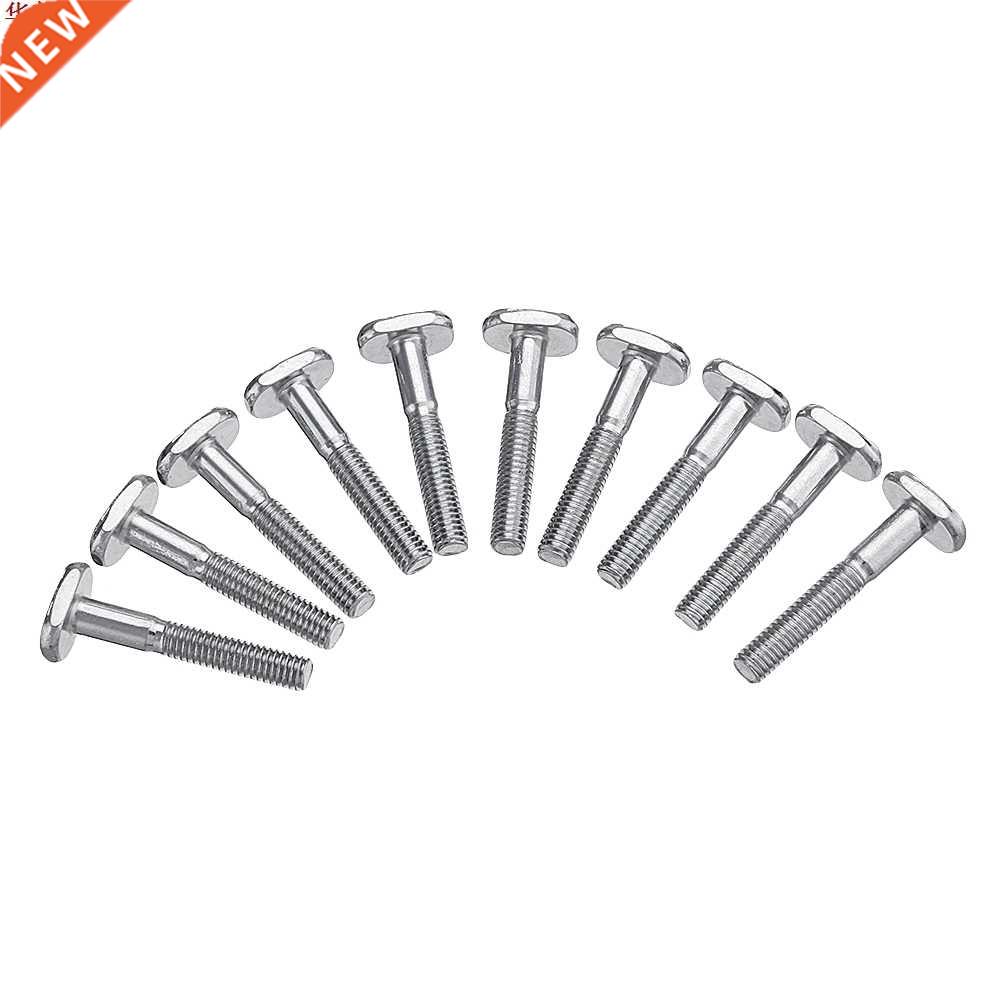 Machifit 10pcs M6x40mm T-Nut T Sliding Screws For 30 Series-封面