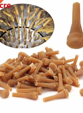 96pcs 20* 65mm Chicken Plucker Picker Poultry Fingers Glue S
