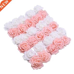 Artificial Wedd Big For Heads Flower Roses Foam 6cm 20Pcs