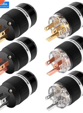 Monosaudio High End Pure Copper Mains AC Electric Power Plug