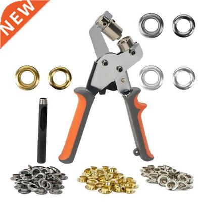 Grommet Tool Kit With 10Mm Eyelets Manual Machine Press Hand