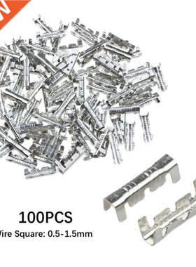 100Pcs/Set U-type Docking Connector line Pressing Button Qui