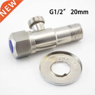 Cold Wat Angle Valves Steel Stop Hot 304 20mm Stainless