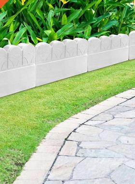 Quaint Garden Edging Mold DIY Plastic Flowerbed Concrete Mol