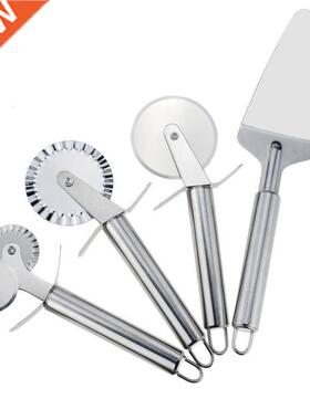 1pc Diameter 6.5 CM Pizza Cutter Home Family Stainless Steel