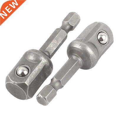 2x Impact Driver Drill 1/4 inch to Hex Shank 1/2 inch Chuck