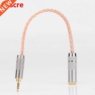New Preffair HIFI 7N Single Crystal Copper 2.5mm TRRS Balanc